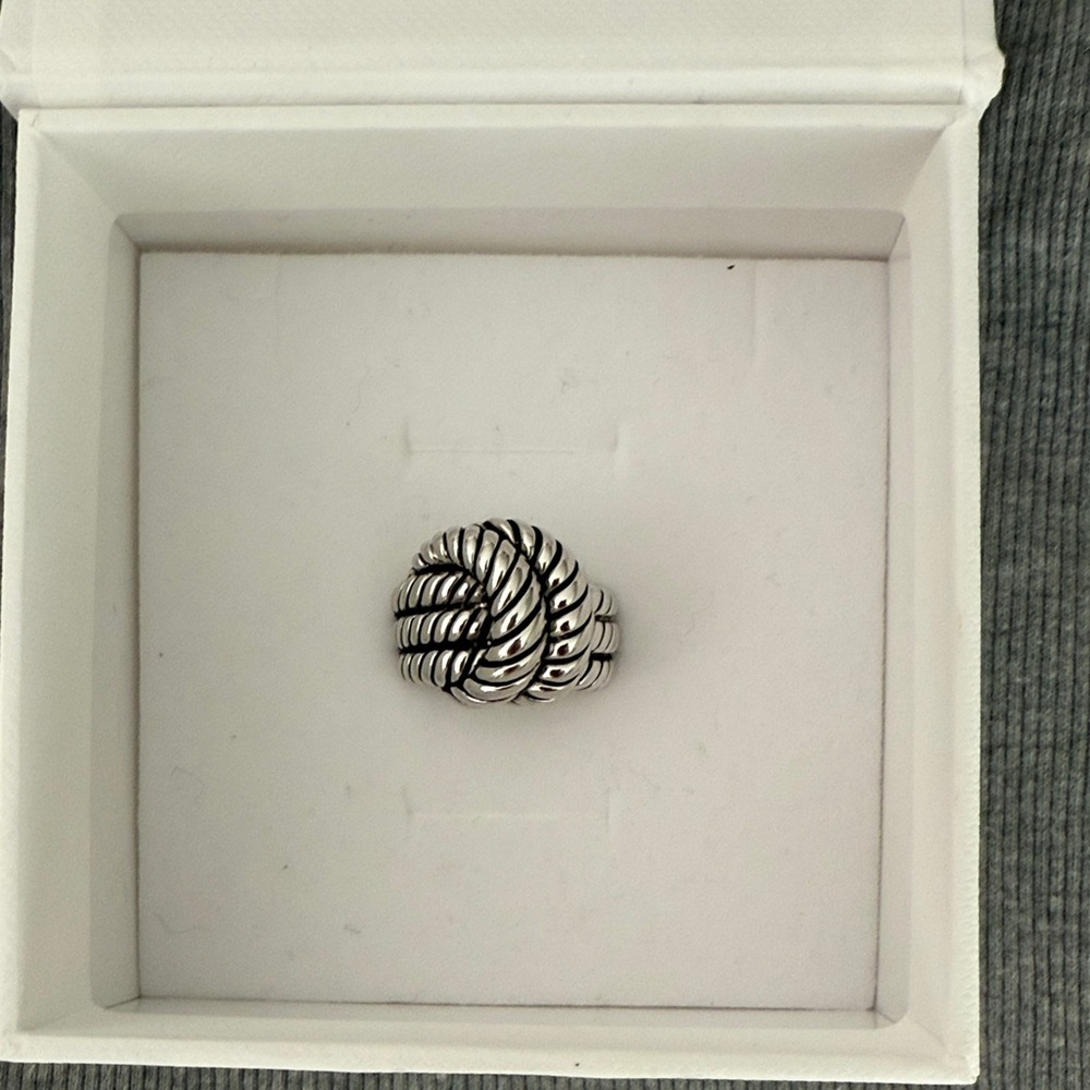 Silver Knot Ring
